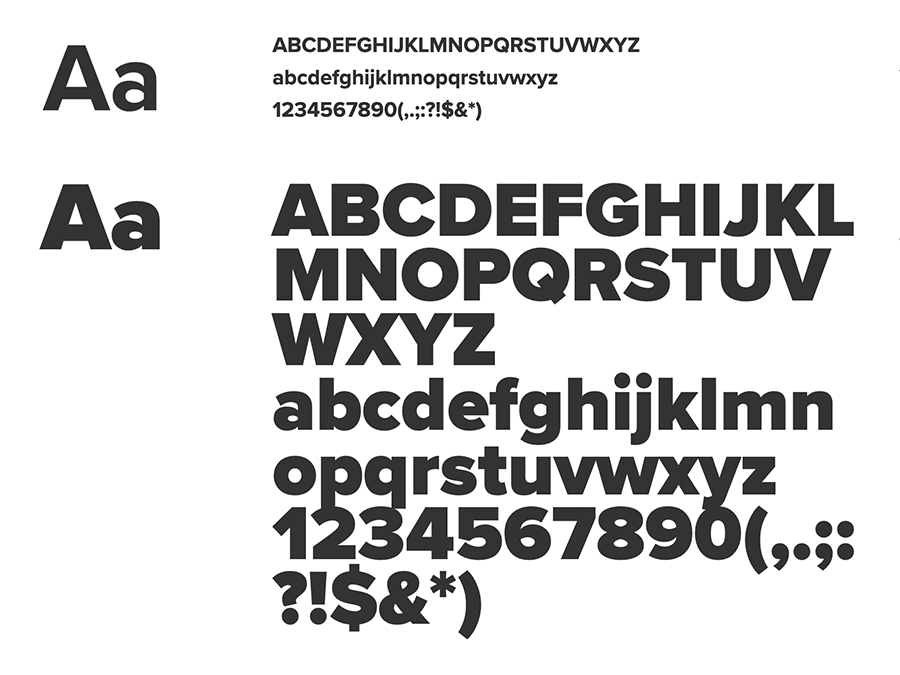 Alphabet and numbers