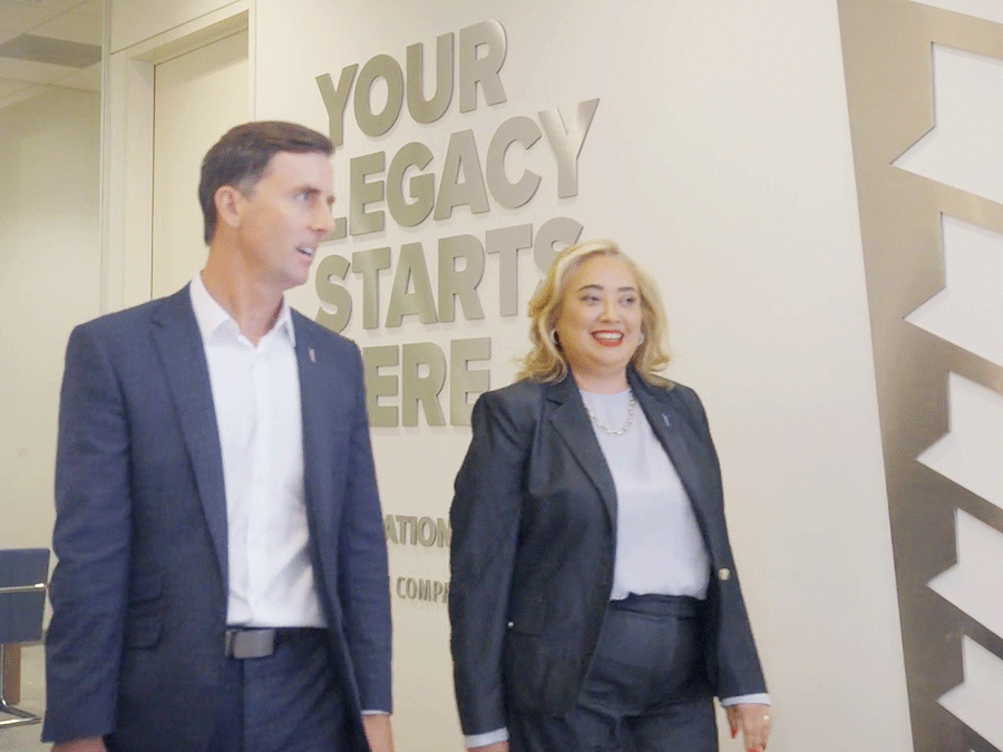 Two Approachable Executives