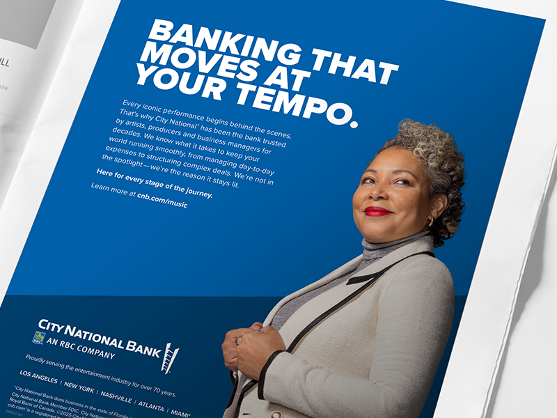 Modern Brochure: Banking that moves at your tempo