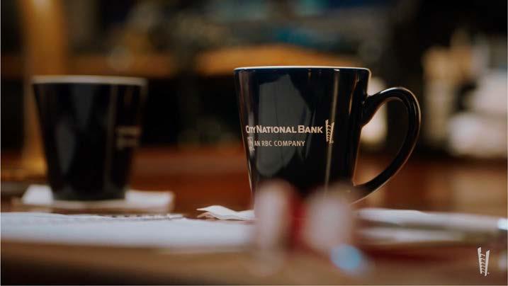 City National Bank mugs