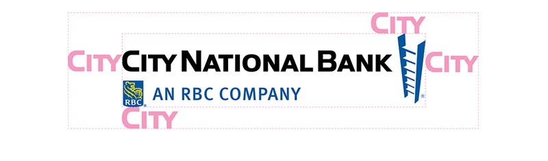City National Logo horizontal - no FDIC with specifications